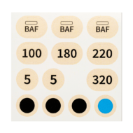 AS stickers - набір наліпок для манікюру - Зображення 5