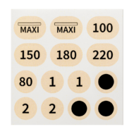 AS stickers - набір наліпок для манікюру - Зображення 8