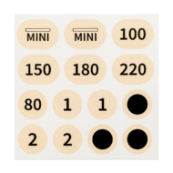 AS stickers - набір наліпок для манікюру - Зображення 9